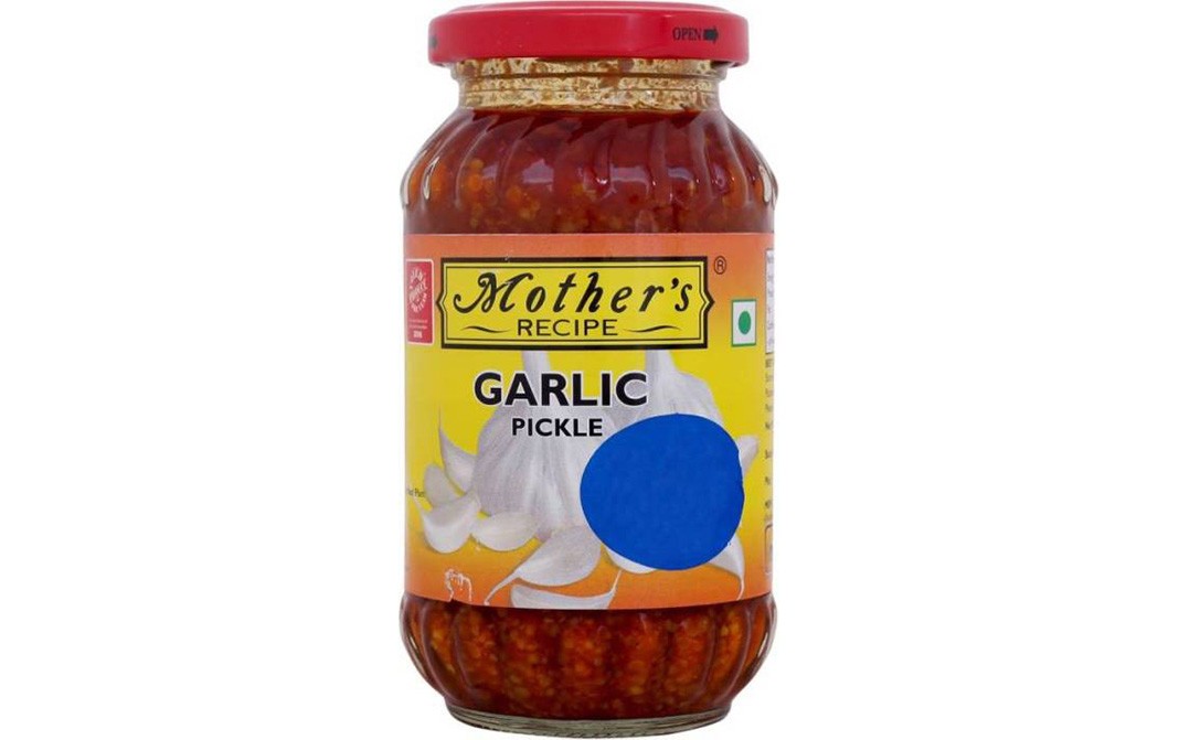 Mother's Recipe Garlic Pickle    Glass Jar  300 grams